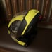 Schuberth C4 Pulse Flip Helmet Prepared For Comm System - Black & Yellow XL