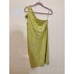 St. John Evening Knits Sequined One Shoulder Cocktail Dress Jardin Size 6