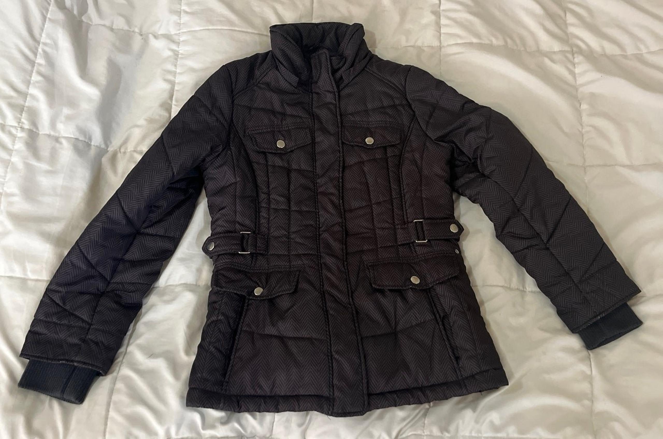 Short winter coat