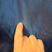 VTG Rimini By Shaw Dress Women's 8 Black Blue Velvet Sequin Bead Elegant READ