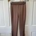 Lululemon Ribbed Softstreme Zip-Leg High-Rise Cropped Pant 25 Sz 4