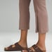 Lululemon Ribbed Softstreme Zip-Leg High-Rise Cropped Pant 25 Sz 4