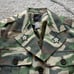 Smythe camo print bellows pocket shirt jacket green embroidered small
