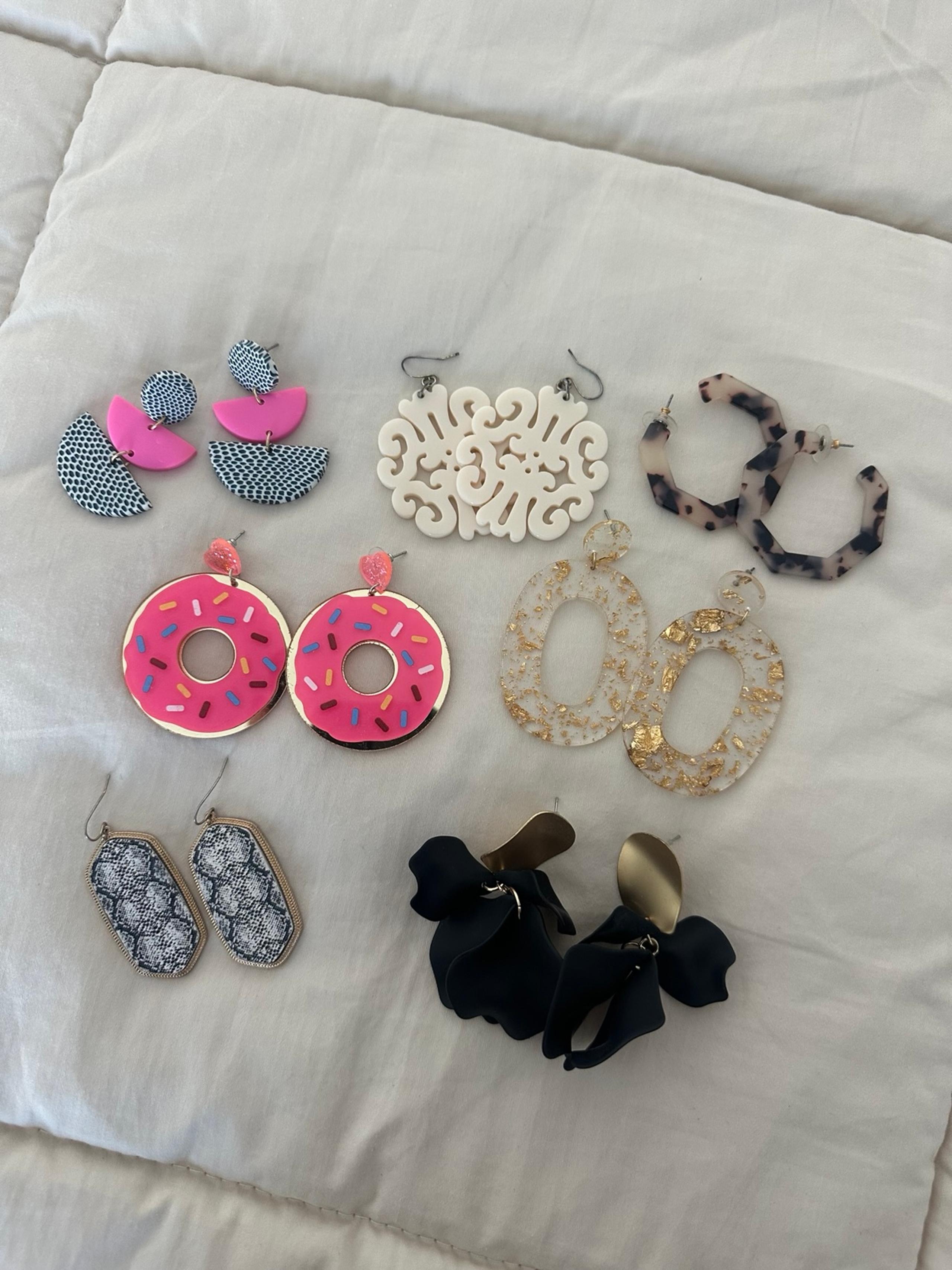 Boutique Style Acrylic Earrings