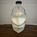 Mucha Liga Blanco EMPTY Premium Tequila Bottle, White Bravo Head, Glass, 750 ml