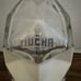 Mucha Liga Blanco EMPTY Premium Tequila Bottle, White Bravo Head, Glass, 750 ml