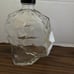 Mucha Liga Blanco EMPTY Premium Tequila Bottle, White Bravo Head, Glass, 750 ml