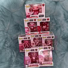 starwars Funko pop valentine collection
