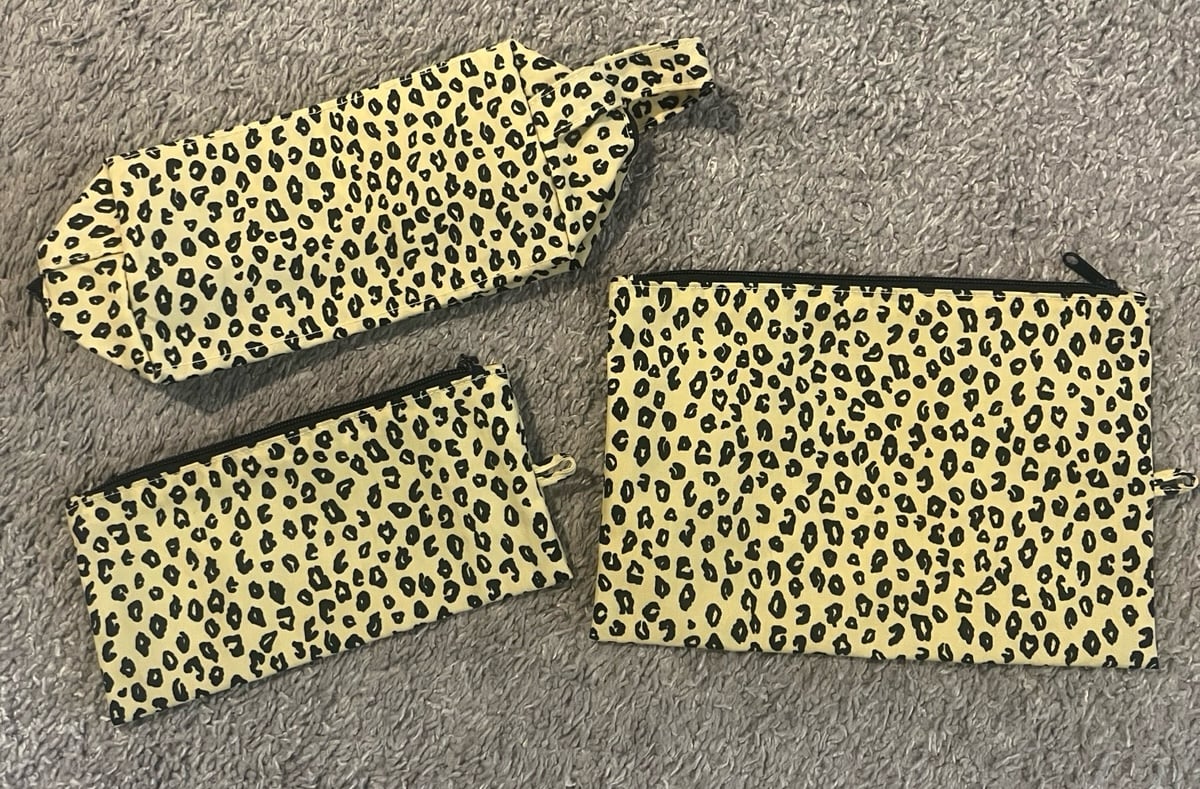 BAGGU Honey Leopard Bundle