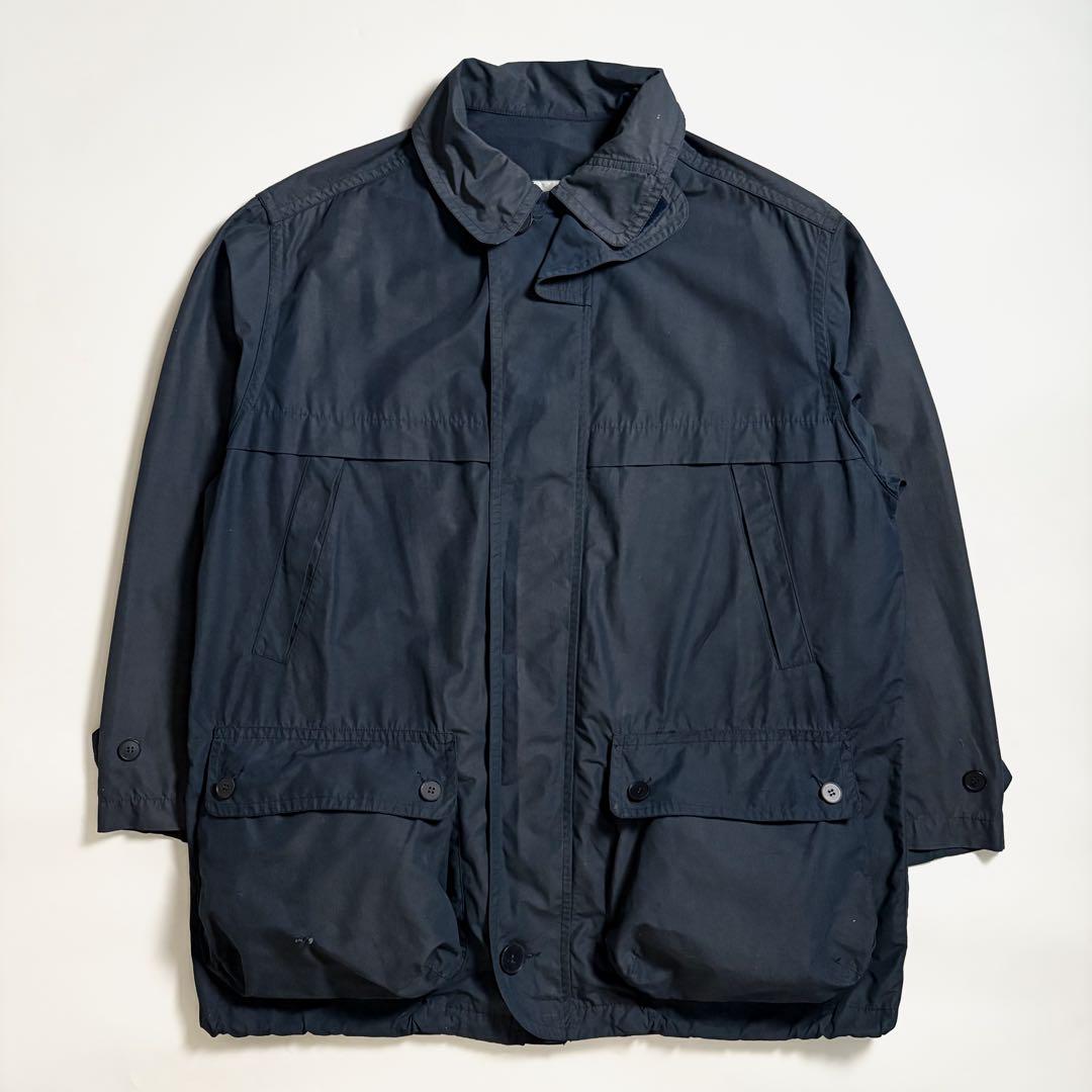 ICEBERG NAVY EMBROIDERED MILITARY JACKET