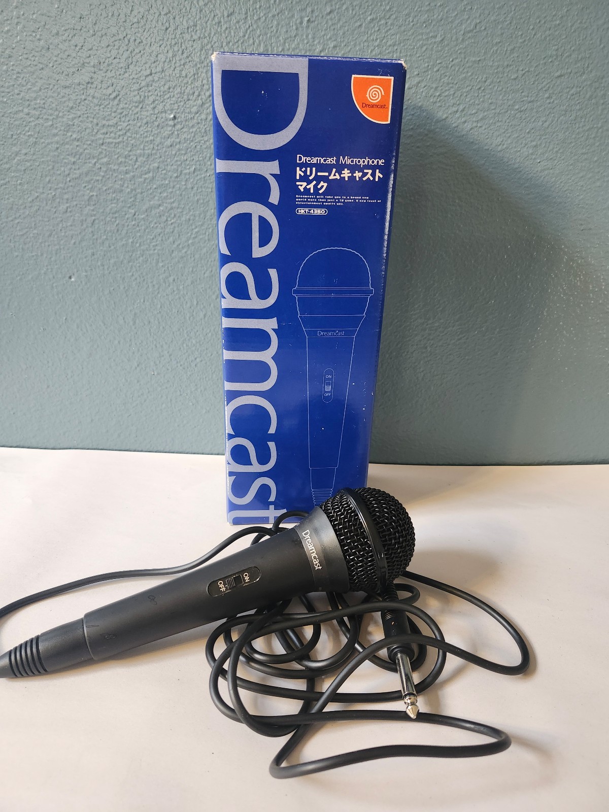 Rare Sega Dreamcast Microphone Open Box Hkt-4350