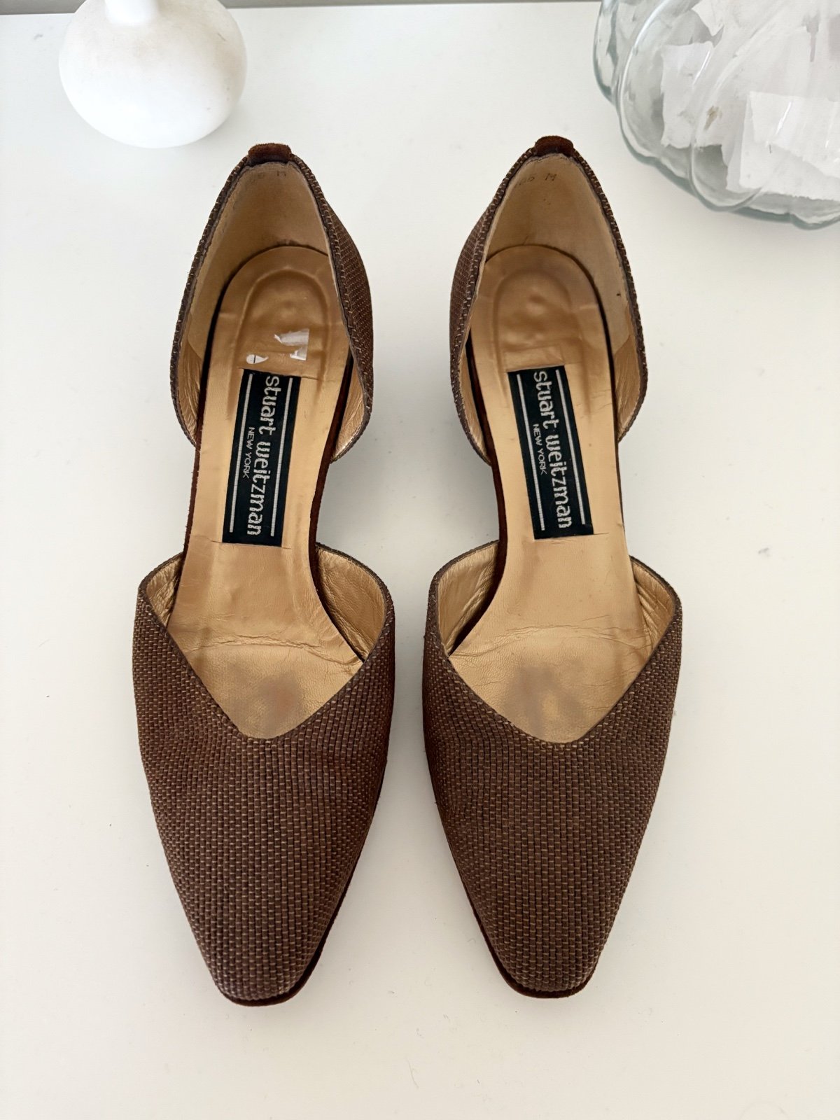 Stuart Weitzman | Vintage Brown D’Orsay Heels