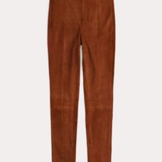 Ralph Lauren lamb suede legging