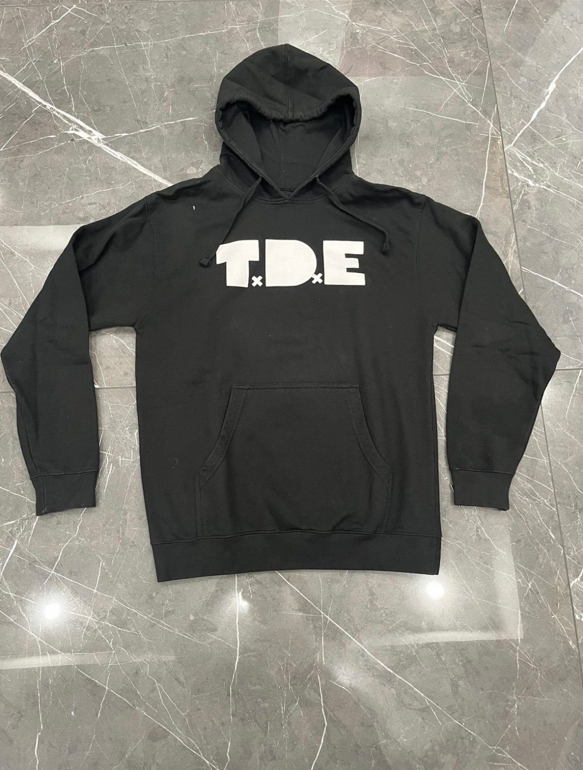 Mens size 2XL Kendrick Lamar TDE Hoodie black tee merch tour sweatshirt hoody OG