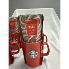 5 Lot Of Starbucks Holiday Blend Coffee and Mugs NEW Christmas NWT