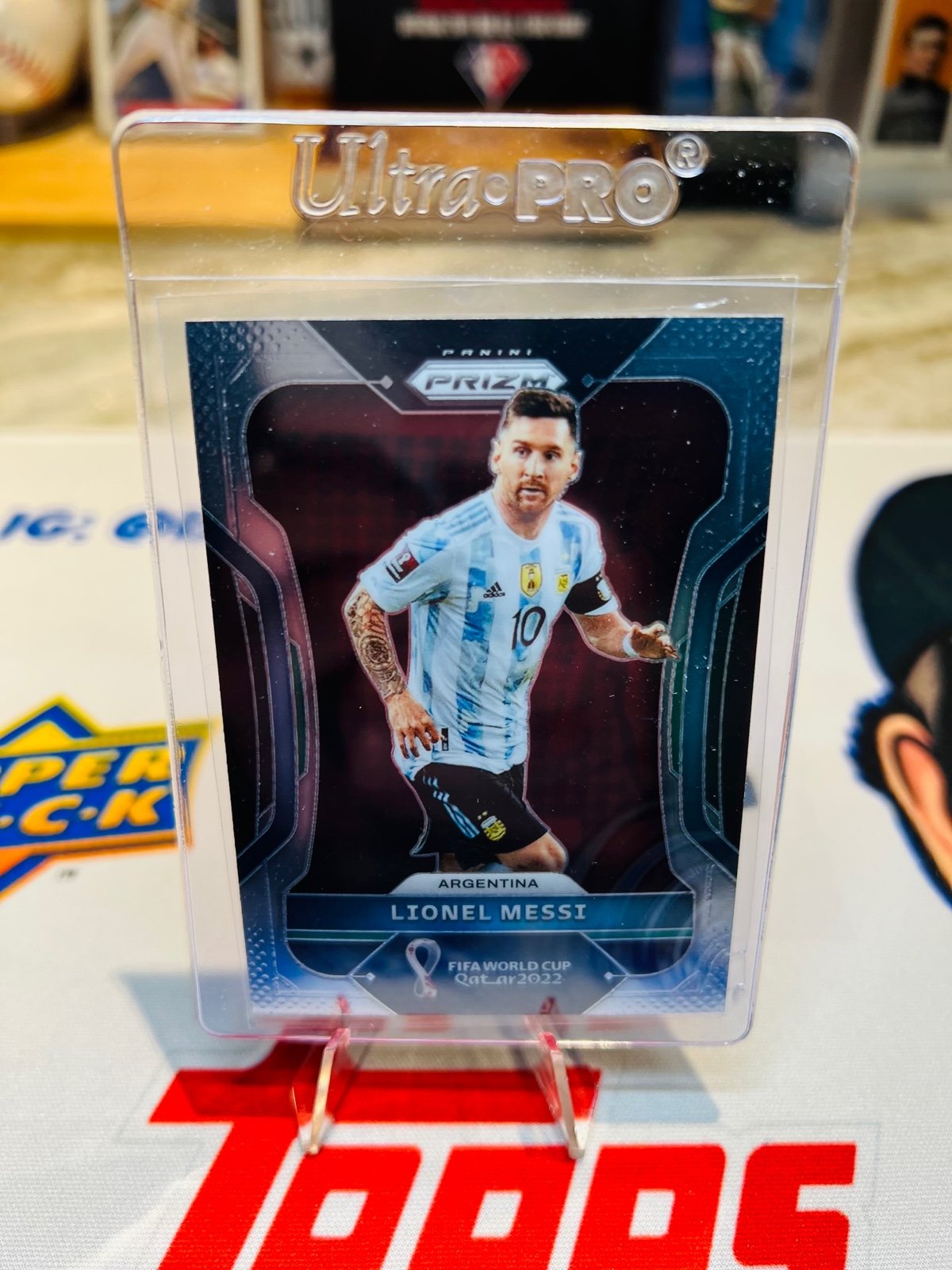 Lionel Messi 2022 Panini Prizm FIFA World Cup Soccer Qatar #7 ARGENTINA