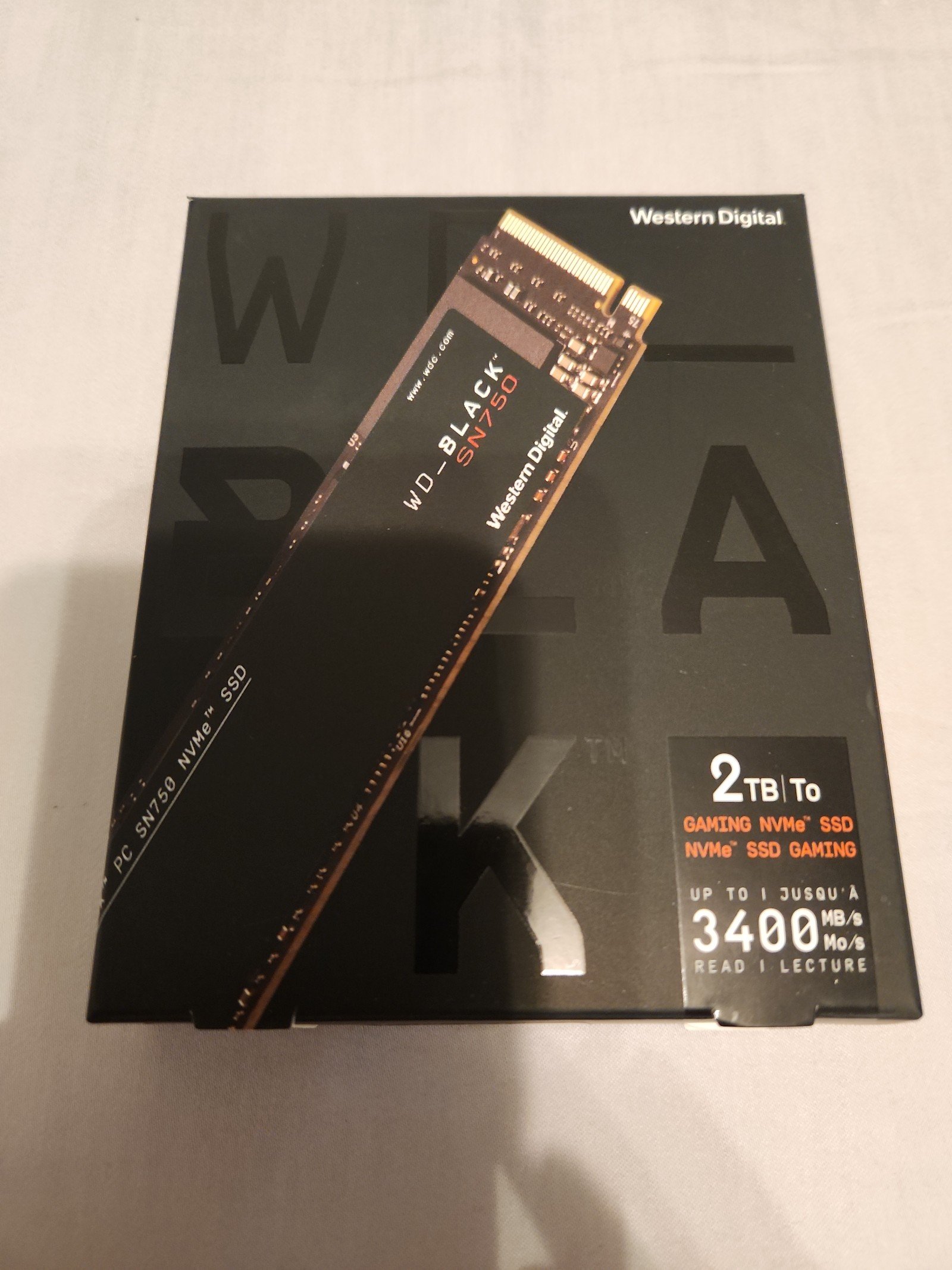 WD Black SN750 2TB SSD