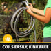 Bionic Steel 100 FT Garden Hose, 304 Stainless Steel Metal Water Hose 100Ft, CF