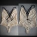 VS Fashion Show gold foil bling teddy L