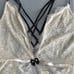 VS Fashion Show gold foil bling teddy L