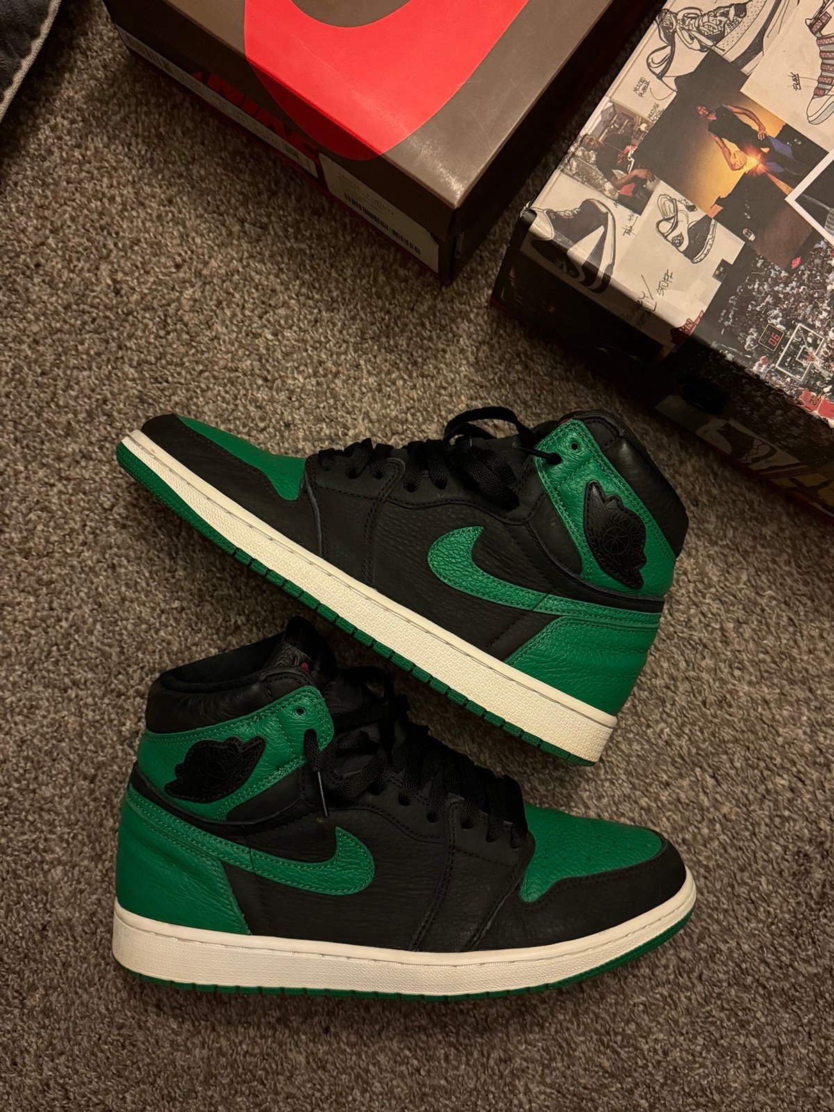 Jordan 1 pine green