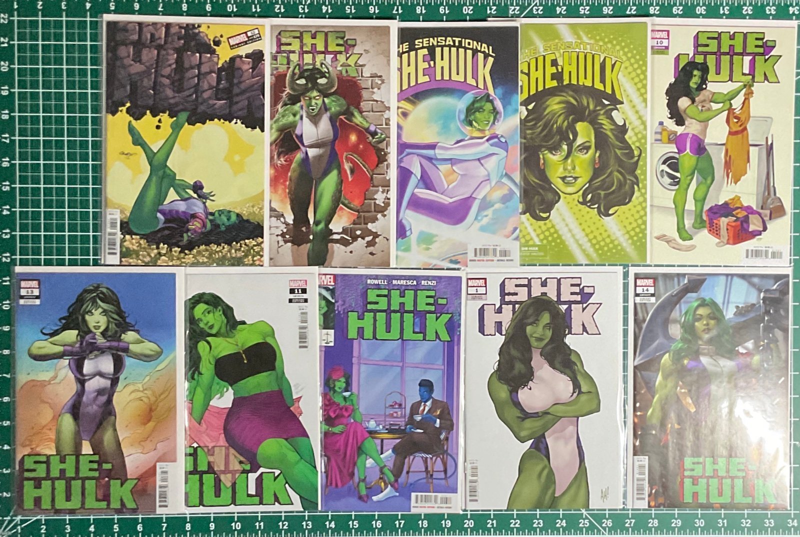 33 Marvel She-Hulk Comic Book Issues Variant Lot