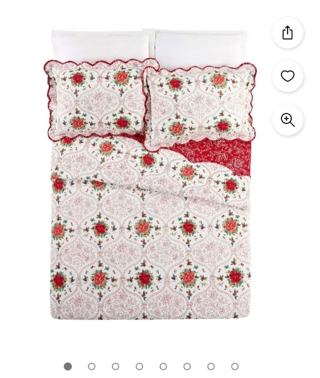 NEW Pioneer Woman Cheerful Toile 3 pc king