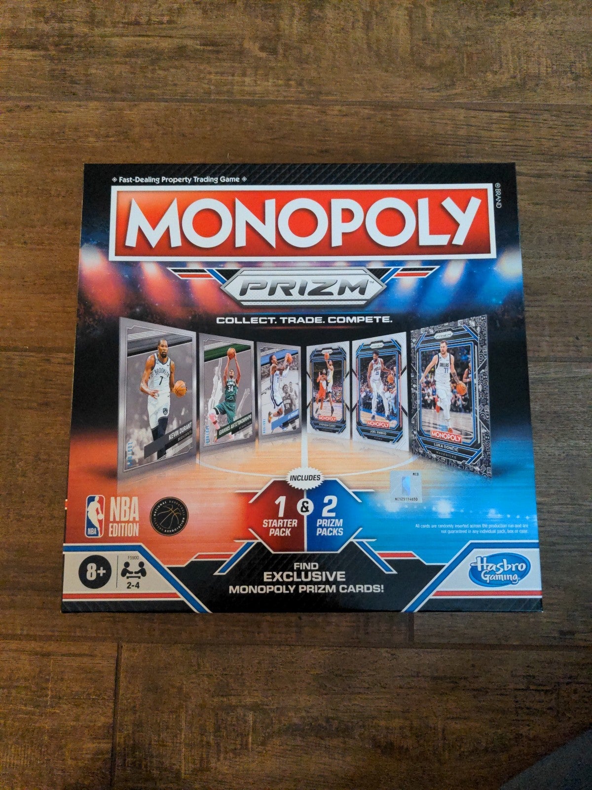 Monopoly Prizm NBA Board Game