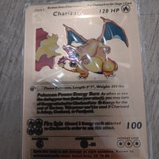 Pokemon Gold Foil Charizard