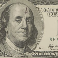 2006 A Series 100 Dollar Bill Big Face Federal Reserve Note