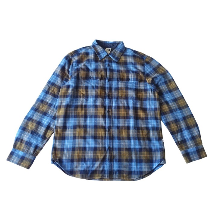 [THE NORTH FACE] MULTI PLAID L/S SHIRTS ☆大人気☆ THE NORTH FACE, multi-colored plaid long-sleeved shirt