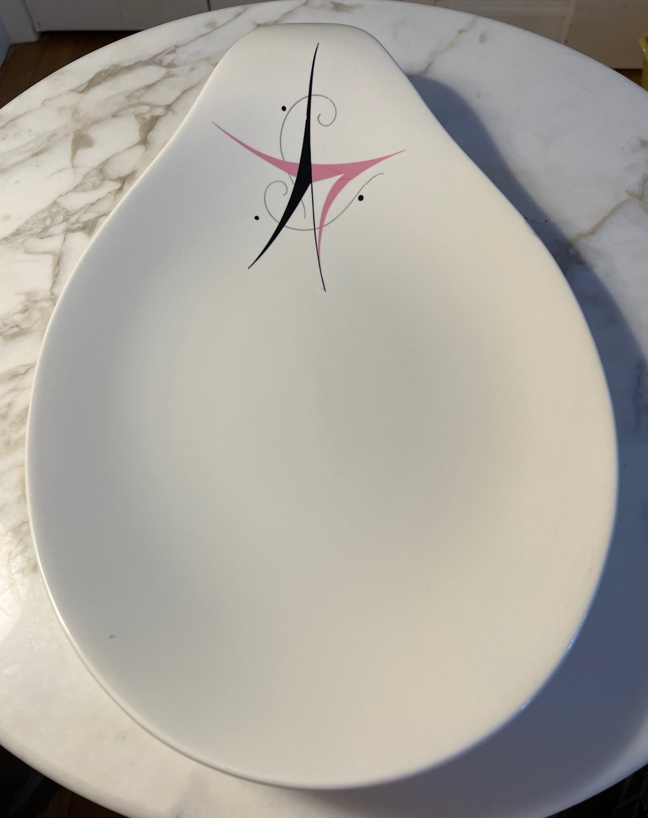 Vintage Eva Zeisel HARLEQUIN Hallcraft SERVING PLATTER 15