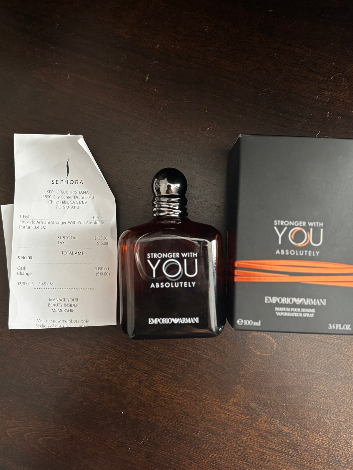 Emporio Armani: Stronger With You Absolutely