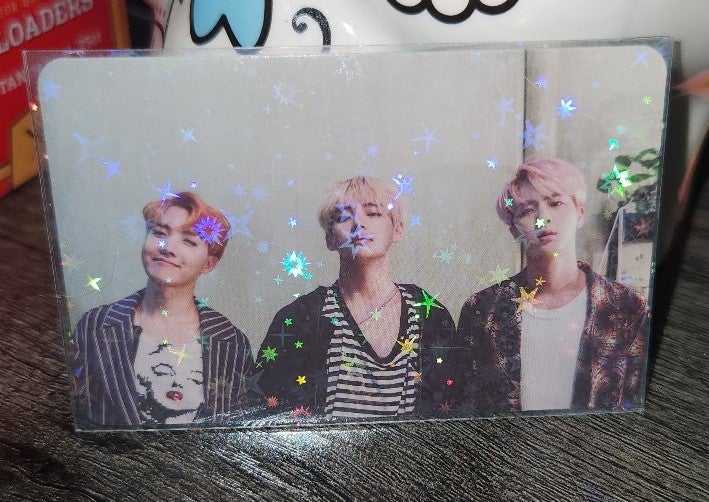 BTS MEMORIES 2016 〈トレカWINGS〉 BTS Memories of 2016 JHope, V, Jin Wings Unit Photocard