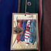 NWT Vintage Docker multi colored striped long sleeve polo - Large