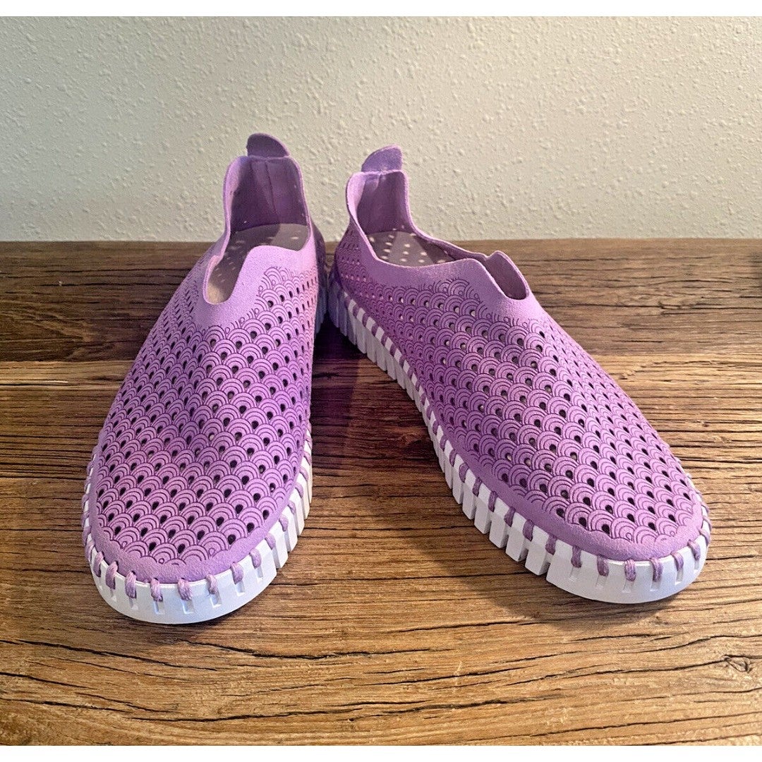 ILSE Jacobson Women's Slip on Shoe Lavender Purple Size 38 Used