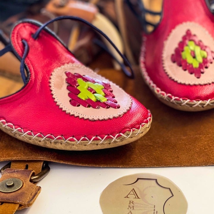 Handsewing 100% Anatolian Leather Indoor&Outdoor Shoes