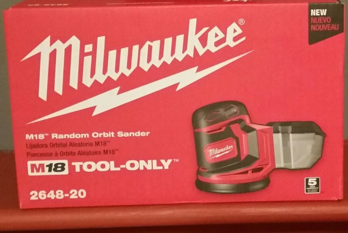 NEW Milwaukee M18 sander