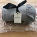NWT Textured Grid Lines Dobby Throw Light Gray Hearth & Hand with Magnolia