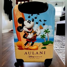 Disney Resort Travel Luggage Aulani Mickey Mouse