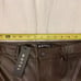 Brown Faux Leather Pants