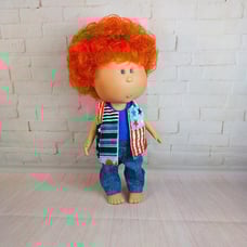 Dressed doll Mio 12'' from Nines d'Onil Red haired Boy