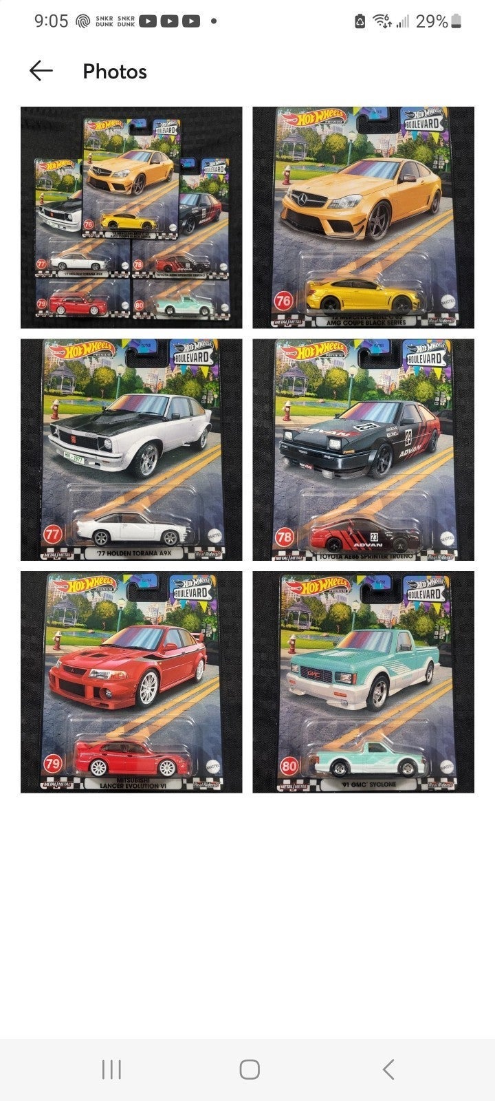 hotwheels boulevard set 2023
