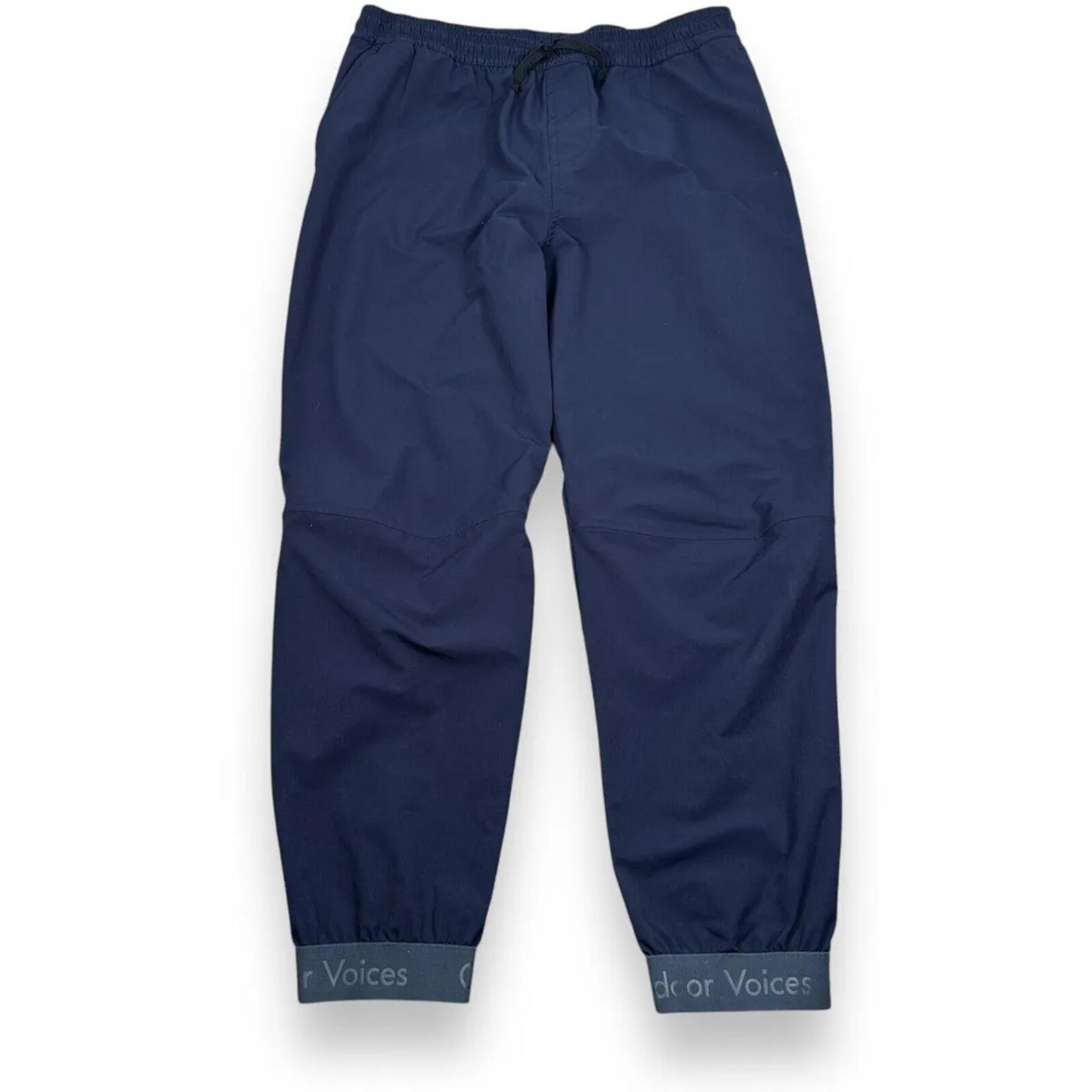 Outdoor Voices Mens Travel Stretch Nylon Hiking Active Jogger Pants Size S Navy