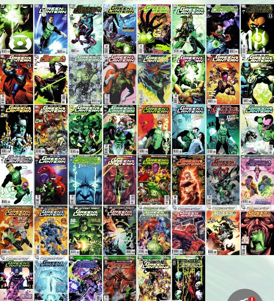 Green Lantern 2005 series lot of 40 issues