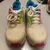 Timberland PRO Radius Comp Toe Work Shoes Womens Size 6M White Pink BlueLace Up