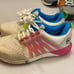 Timberland PRO Radius Comp Toe Work Shoes Womens Size 6M White Pink BlueLace Up