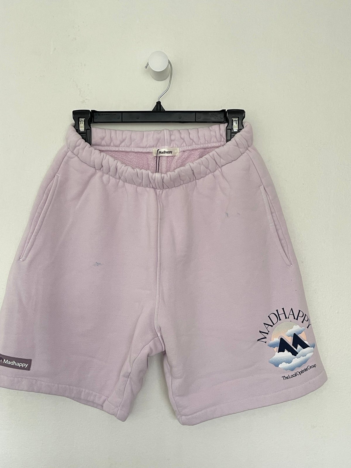 MADHAPPY SUMMER OUTDOORS FLEECE SHORTS MISTY SIZE EXTRA MEDIUM