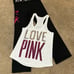 PINK bling set