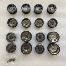 Off-Road RC Car Wheels Bundle - Remote Control Toy (Sizes: 2.2 & 1.9) *ups